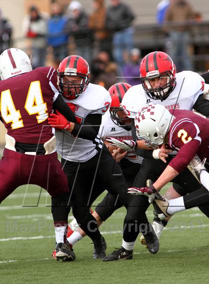 Thumbnail 2 in Hodgeman County vs. Osborne (KSHSAA 8M Division 1 Final) photogallery.