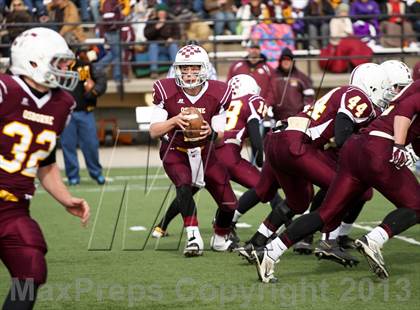 Thumbnail 2 in Hodgeman County vs. Osborne (KSHSAA 8M Division 1 Final) photogallery.