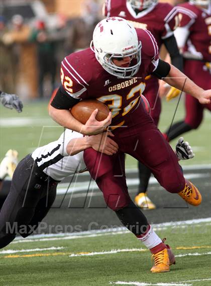 Thumbnail 3 in Hodgeman County vs. Osborne (KSHSAA 8M Division 1 Final) photogallery.