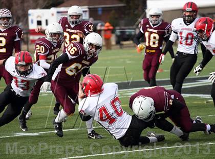 Thumbnail 2 in Hodgeman County vs. Osborne (KSHSAA 8M Division 1 Final) photogallery.