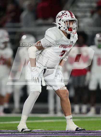 Thumbnail 1 in Crosby vs College Station (UIL 5A Football Division I Region 3 Bi-District Playoff) photogallery.