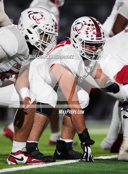 Thumbnail 3 in Crosby vs College Station (UIL 5A Football Division I Region 3 Bi-District Playoff) photogallery.