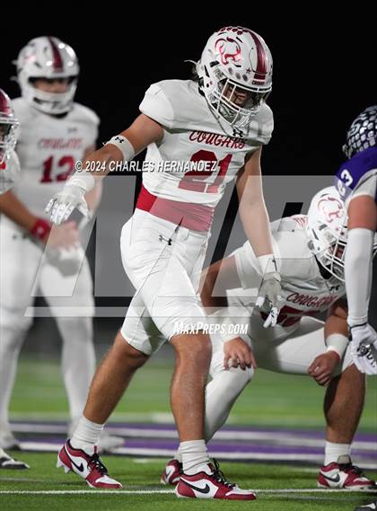 Thumbnail 2 in Crosby vs College Station (UIL 5A Football Division I Region 3 Bi-District Playoff) photogallery.