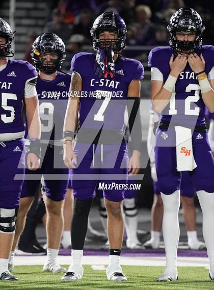 Thumbnail 1 in Crosby vs College Station (UIL 5A Football Division I Region 3 Bi-District Playoff) photogallery.