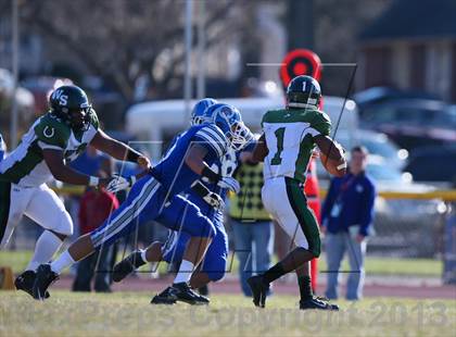 Thumbnail 2 in West Side @ Caldwell (NJSIAA North 2 Group 2 Quarterfinal) photogallery.