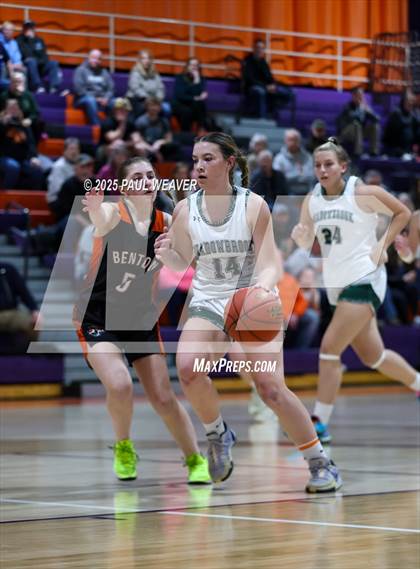 Thumbnail 2 in Meadowbrook Christian vs. Benton (PIAA District 4 Class A Consolation) photogallery.
