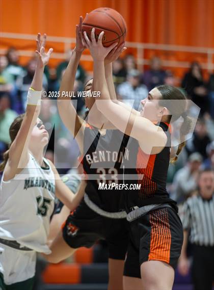 Thumbnail 2 in Meadowbrook Christian vs. Benton (PIAA District 4 Class A Consolation) photogallery.