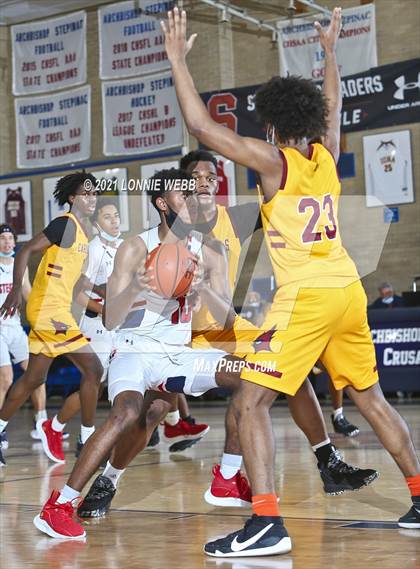Thumbnail 3 in Cardinal Hayes vs Archbishop Stepinac (CHSAA Spring Tournament) photogallery.