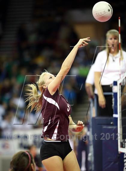 Thumbnail 3 in Cheyenne Mountain vs. Valor Christian (CHSAA 4A Semifinal) photogallery.