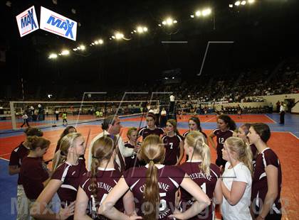 Thumbnail 3 in Cheyenne Mountain vs. Valor Christian (CHSAA 4A Semifinal) photogallery.