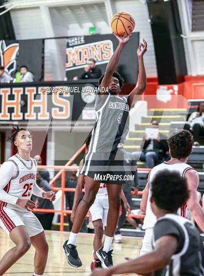 Thumbnail 1 in San Diego vs Crossroads (Beverly Hills Tournament) photogallery.
