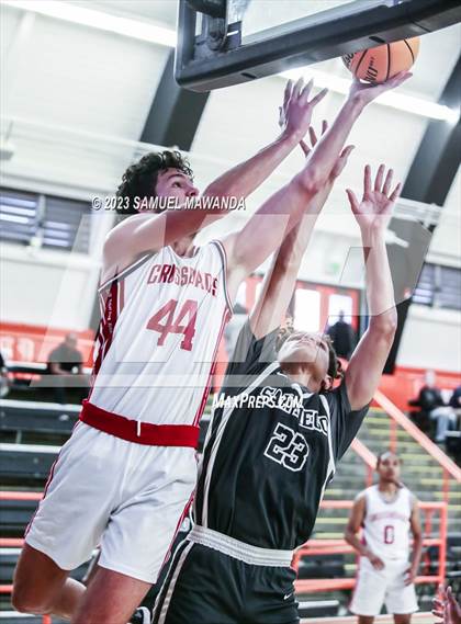 Thumbnail 1 in San Diego vs Crossroads (Beverly Hills Tournament) photogallery.