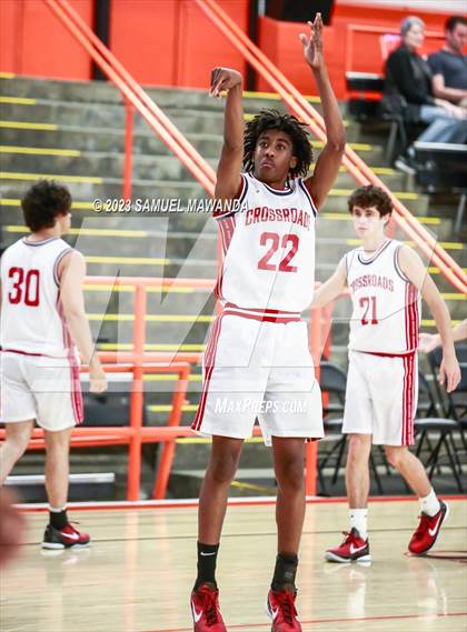 Thumbnail 2 in San Diego vs Crossroads (Beverly Hills Tournament) photogallery.
