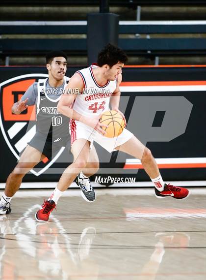 Thumbnail 3 in San Diego vs Crossroads (Beverly Hills Tournament) photogallery.