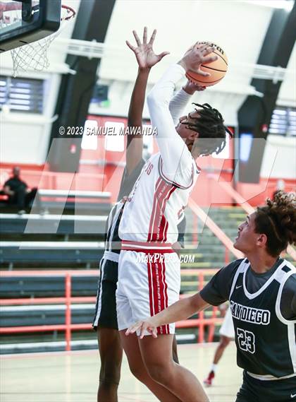Thumbnail 2 in San Diego vs Crossroads (Beverly Hills Tournament) photogallery.