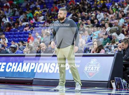 Thumbnail 3 in Plano East vs. Lake Ridge (UIL 6A Basketball Semifinal) photogallery.