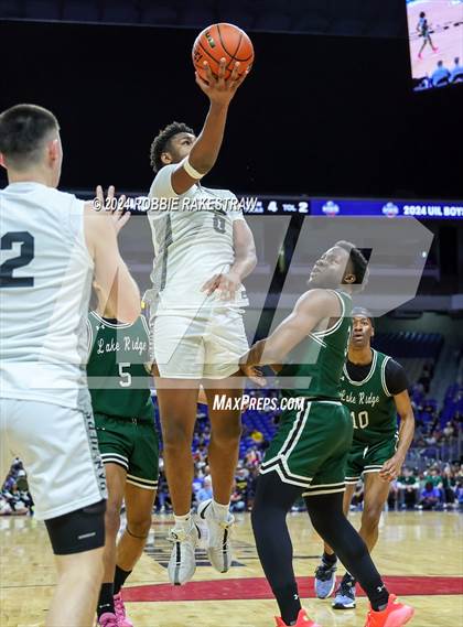Thumbnail 3 in Plano East vs. Lake Ridge (UIL 6A Basketball Semifinal) photogallery.