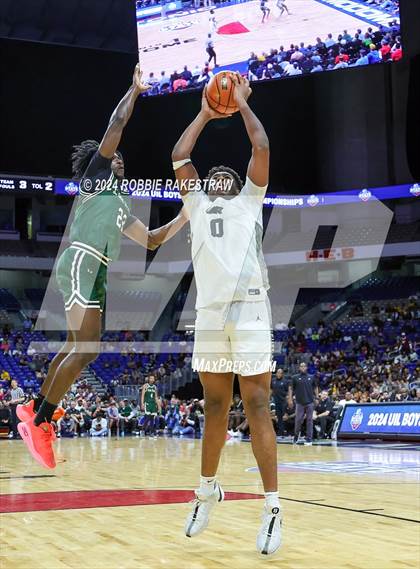 Thumbnail 3 in Plano East vs. Lake Ridge (UIL 6A Basketball Semifinal) photogallery.