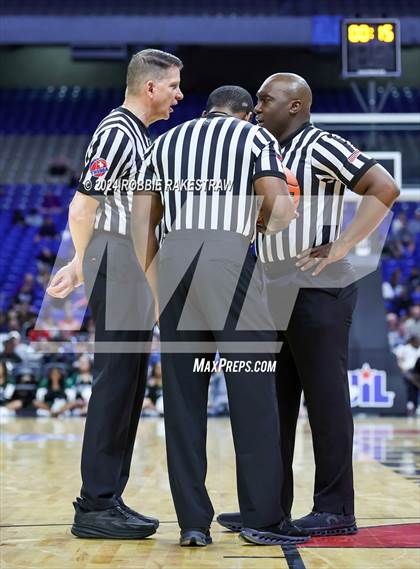 Thumbnail 2 in Plano East vs. Lake Ridge (UIL 6A Basketball Semifinal) photogallery.
