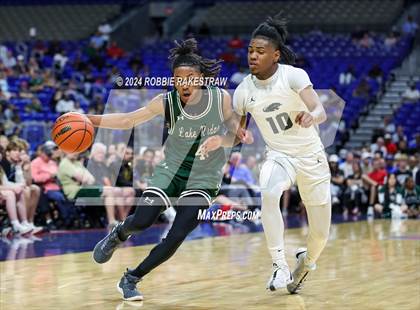 Thumbnail 2 in Plano East vs. Lake Ridge (UIL 6A Basketball Semifinal) photogallery.