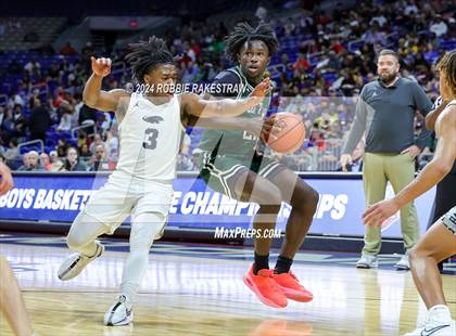 Thumbnail 3 in Plano East vs. Lake Ridge (UIL 6A Basketball Semifinal) photogallery.