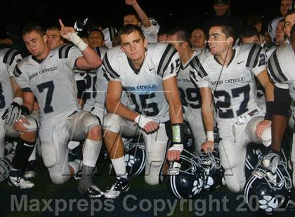 Thumbnail 2 in Marin Catholic vs. El Cerrito (CIF NCS D3 Final) photogallery.
