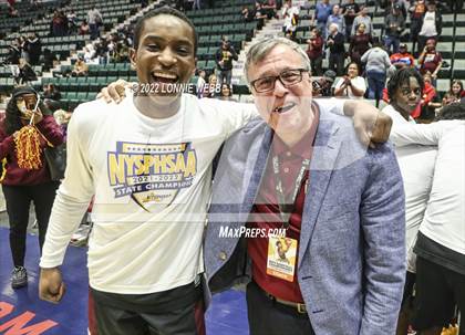 Thumbnail 3 in Mount Vernon vs Green Tech (NYSPHSAA Class AA Final) photogallery.