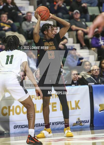 Thumbnail 3 in Mount Vernon vs Green Tech (NYSPHSAA Class AA Final) photogallery.