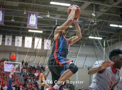 Thumbnail 1 in St. John's vs. DeMatha (WCAC Championship) photogallery.