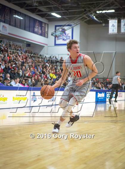 Thumbnail 3 in St. John's vs. DeMatha (WCAC Championship) photogallery.
