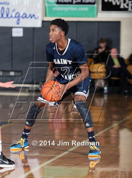 Thumbnail 1 in Florida Air Academy vs. St Frances (City of Palms Classic) photogallery.
