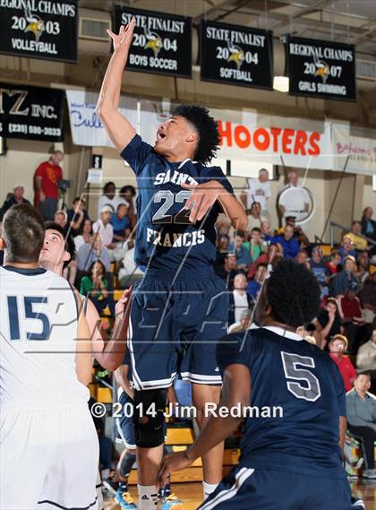Thumbnail 1 in Florida Air Academy vs. St Frances (City of Palms Classic) photogallery.