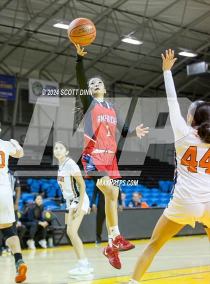 Thumbnail 1 in American vs Half Moon Bay (Santa Cruz Warriors NorCal Invitational) photogallery.