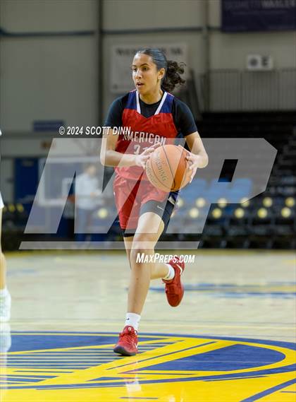 Thumbnail 3 in American vs Half Moon Bay (Santa Cruz Warriors NorCal Invitational) photogallery.
