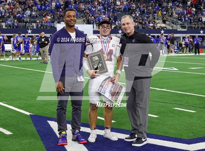 Thumbnail 3 in Stamford vs. Ganado (UIL 2A Division I Football Final Medal Ceremony) photogallery.