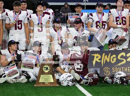 Thumbnail 1 in Stamford vs. Ganado (UIL 2A Division I Football Final Medal Ceremony) photogallery.