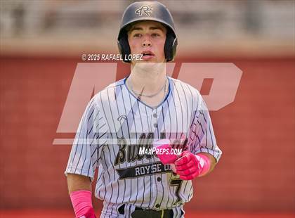 Thumbnail 3 in Royse City vs. Cypress Woods (UIL 6A D2 Baseball Regional Semis) photogallery.