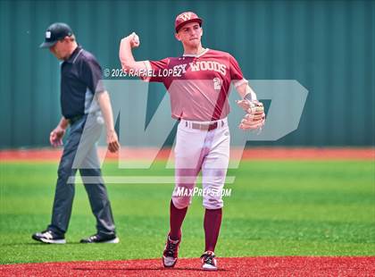 Thumbnail 3 in Royse City vs. Cypress Woods (UIL 6A D2 Baseball Regional Semis) photogallery.