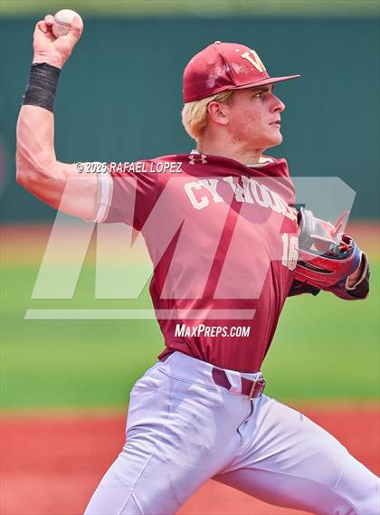 Thumbnail 1 in Royse City vs. Cypress Woods (UIL 6A D2 Baseball Regional Semis) photogallery.