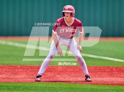 Thumbnail 3 in Royse City vs. Cypress Woods (UIL 6A D2 Baseball Regional Semis) photogallery.
