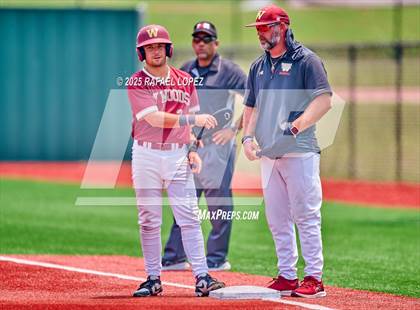 Thumbnail 3 in Royse City vs. Cypress Woods (UIL 6A D2 Baseball Regional Semis) photogallery.