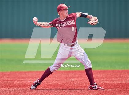 Thumbnail 2 in Royse City vs. Cypress Woods (UIL 6A D2 Baseball Regional Semis) photogallery.