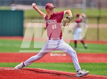 Thumbnail 1 in Royse City vs. Cypress Woods (UIL 6A D2 Baseball Regional Semis) photogallery.