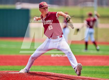 Thumbnail 3 in Royse City vs. Cypress Woods (UIL 6A D2 Baseball Regional Semis) photogallery.