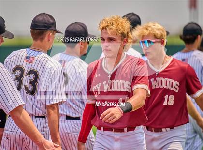 Thumbnail 2 in Royse City vs. Cypress Woods (UIL 6A D2 Baseball Regional Semis) photogallery.