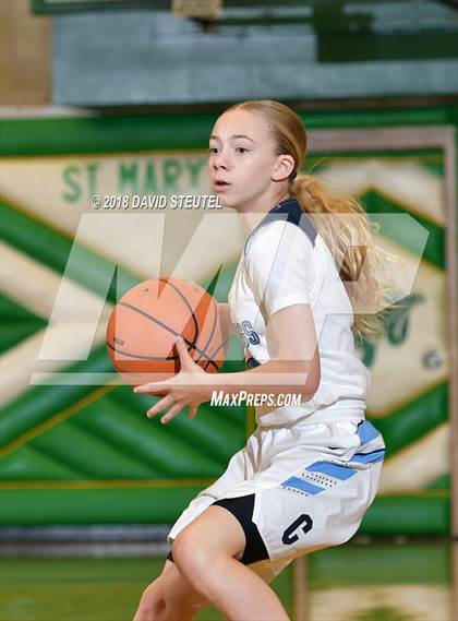 Thumbnail 3 in Harvard-Westlake vs. Centennial (St. Mary's Stockton MLK Showcase) photogallery.