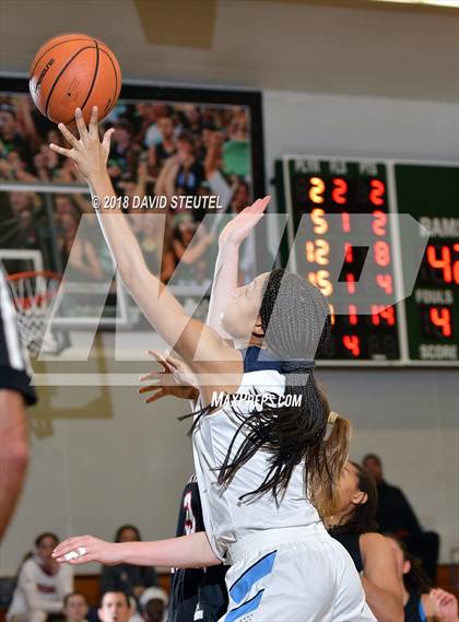 Thumbnail 1 in Harvard-Westlake vs. Centennial (St. Mary's Stockton MLK Showcase) photogallery.