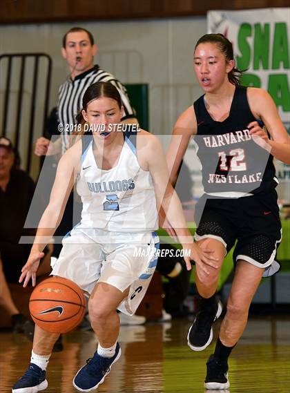 Thumbnail 1 in Harvard-Westlake vs. Centennial (St. Mary's Stockton MLK Showcase) photogallery.