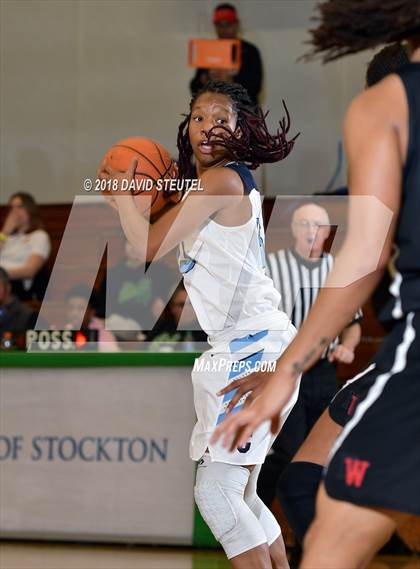 Thumbnail 2 in Harvard-Westlake vs. Centennial (St. Mary's Stockton MLK Showcase) photogallery.
