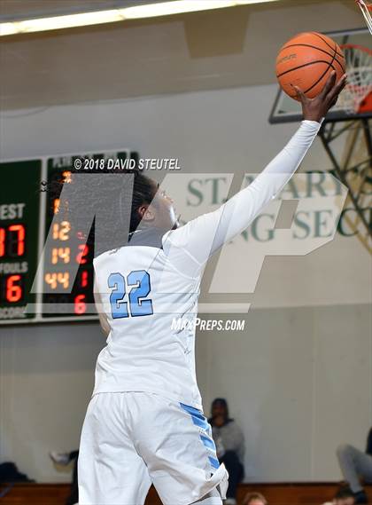 Thumbnail 1 in Harvard-Westlake vs. Centennial (St. Mary's Stockton MLK Showcase) photogallery.